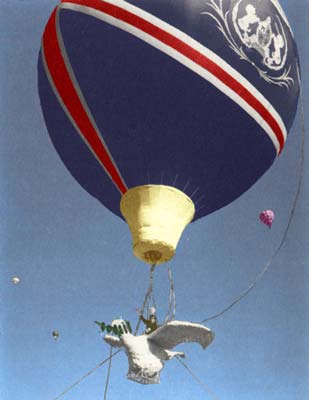 George Stokes built some of the most beautiful, and strangest, balloons in the world